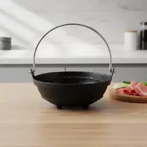 1인용 미니 샤브샤브 냄비 가정용 혼밥 조리 도구 고기 전골 단품