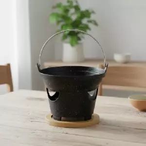 1인용 미니화로 냄비세트 가정용 혼밥 식탁 캠핑 고체연료 구이판