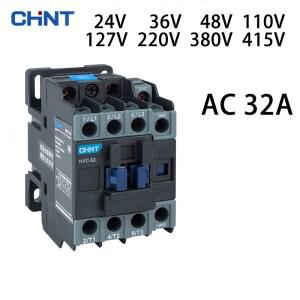 CHINT NXC-32 접촉기 32A AC 24V 36V 48V 110V 127V 220V 380V 415V 장착 열 릴레이 Kunlun 시리즈 제품