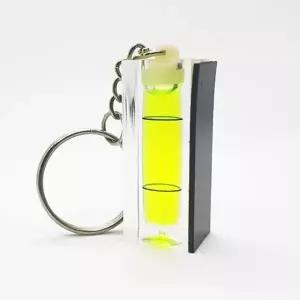 ( )미니 자석키링 수평기 휴대용 수평측정 수평계 M12713