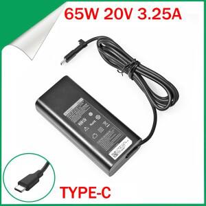 DELL XPS12 9350 7370 HA65NM170 용 65W USB-C Type-C 20V 3.25A AC 전원 어댑터 노트북 충전기