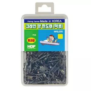 해동조구사 HA-1278 크레인 양핀 도래 덕용 벌크 대용량 핀도래 소품 채비 바다 루어 문어 갑오징어 쭈꾸미