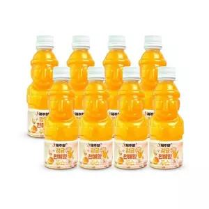 제주 감귤 천혜향 100% 착즙 주스 330ml 8병 무첨가 원액