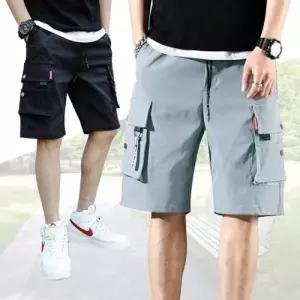 남자 반바지 카고 여름 5부 밴딩팬츠 밀리터리 건빵바지