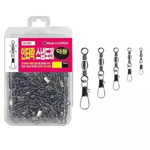 HDF 인터락 스냅 도래 덕용 벌크 갑오징어 문어 쭈꾸미 루어 자작 채비 연결핀