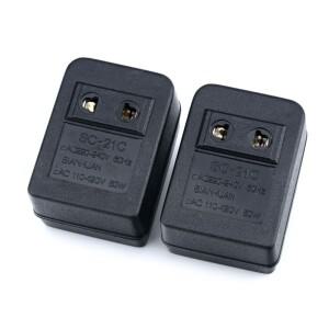 AC 전원 전압 변환기 어댑터 여행용 변압기 220V ~ 110V 20W