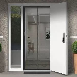 현관방충망 원터치 자동 롤 현관문 시공 문 모기장 틀 방충문 셀프