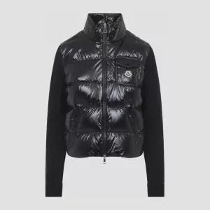 체스트 로고 패치 패디드 집업 가디건 L10939B00023 M7774999