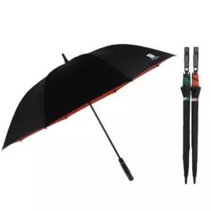 ( )암막 코팅 대형 장우산 자외선 차단 우양산 겸용 튼튼한 자동 우산 랜덤 색상 데일리 잡화