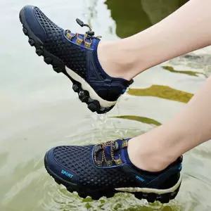 트레킹화 키높이 여성 여름 아쿠아슈즈 신발 발편한 물놀이 메쉬 [mFF5467]