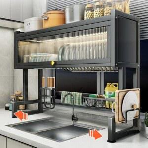 좁은 싱크 물빠짐 선반 식기건조대 건조대 싱크대 공간활용