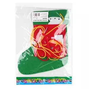 학원답례 장난감 크리스마스 양말 주머니 만들기 12개 [AXL553]