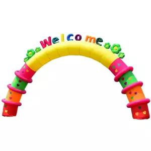 대형에어아치 풍선 개업식 입구 운동회 환영문 행사 게이트