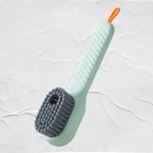 다용도 세척 솔 긴 손잡이 청소용품 자동 세제 펌프 [AKR163]