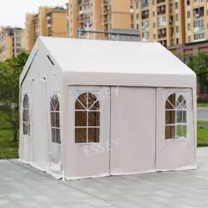 근로자 휴게실 천막 텐트 흡연실 간이 축제 쉼터 겨울