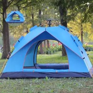 자동텐트 캠핑 원터치 4인용 야외 나들이 오토 1P