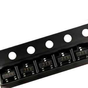 삼극관 PNP 트랜지스터 패치 S8550 (마킹 2TY) SOT-23 25V 0.5A 100 개