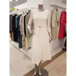 [하프클럽/미니멈]미니멈 세이브존01 스퀘어넥플레어원피스 MYBAWO3120(1)