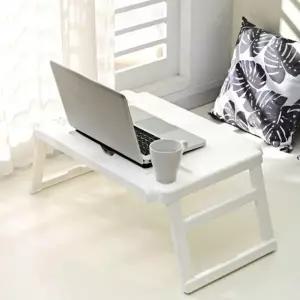 다기능 접이식 베드 테이블 펜홀더 실용형 다용도 멀티 트레이 노트북 서랍 스마트 책상