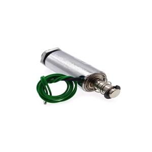 1PCS DC 19X42TL 12V 24V 전자석 푸시 튜브형 솔레노이드 코일 컬럼