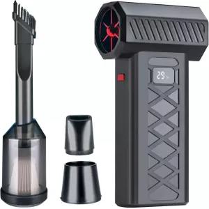 압축 공기 집진기와 자동차 진공청소기 투인원 가정용 미니 송풍기 건 휴대용 컴퓨터 키보드 청소 실외