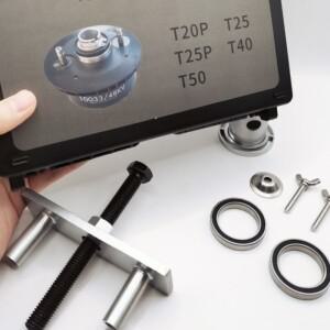 펌프 기어 풀러 제거 도구 DJI호환 Agras 드론 T40/T20P/T50/T25/T25P 모터용 베어링 추출기 키트