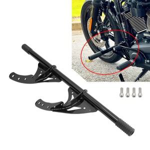 [호환품]바이크 오토바이 블랙 엔진 가드 크래시 바 Harley Softail Street Bob Low Rider FXBB -up 용 전