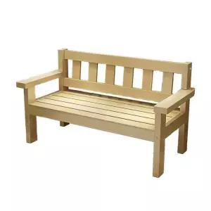 야외 원목 수납 등받이 테라스 수납형 평의자 박스