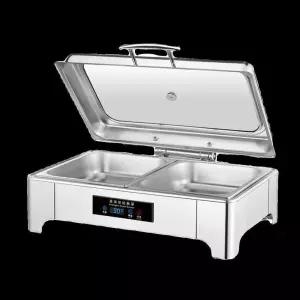 챠핑디쉬 웨딩홀 뷔페 사각 그릇 스프 호텔 음식