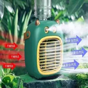 소형 캠핑 냉매선풍기 테이블 사무실 급냉선풍기 냉방기