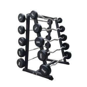 홈트거치대 고정 바벨렉 헬스장 정리대 홈 벤치프레스