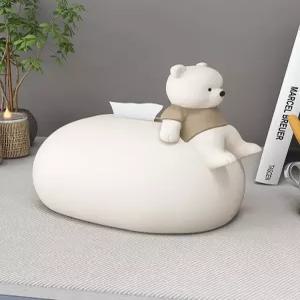 귀여운 냅킨 각티슈 화장지 케이스 곰돌이 휴지