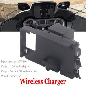 [호환품]BMW 호환 R1250RT r 1200 rt 바이크 오토바이 부품 전화 홀더 무선 충전 마운트 스탠드 2014-  용