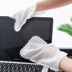 10p 일회용 청소장갑 정전기 먼지 제거 청소포