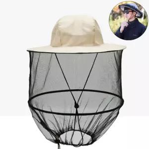 해충방지 방충모 농사모자 벌망 벌차단 얼굴방충