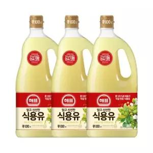 사조해표 식용유 1.8L x 3병