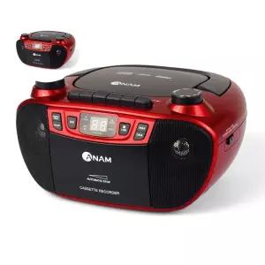 아남 CD 포터블 카세트 플레이어 USB재생 어학용