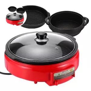 지짐판 대원8500 전골팬 그릴팬 분리형 파티쿠커 전기냄비