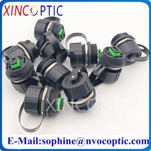 먼지 캡이 있는 ODVA-MPO 벌크 헤드 광섬유 어댑터, 광섬유 야외 듀플렉스 ODVA LC/SC/MPO 인라인 어댑터