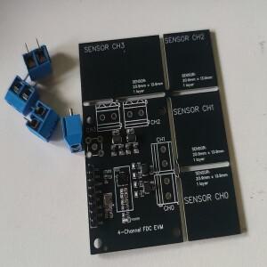 FDC2214 모듈 커패시터 센서 전자 설계 공모전 제스처 인식 종이 카운트 액체 레벨 측정