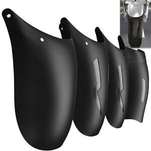 [호환품]범용 바이크 오토바이는 용 프론트 펜더 리어 호환  휠 익스텐션 머드 가드 스플래시 길게