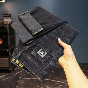 보니따스 남성용 바지 청 가을 캐주얼 배기핏 스판 8부 9부 ADOR3