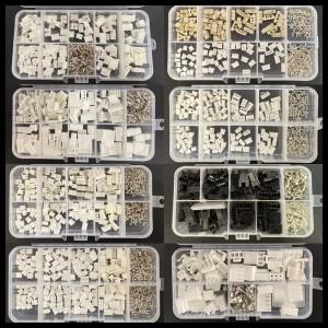 1Box JST SH 1.0MM / 1.25mm PH 2.0mm XH2.54mm /VH/SM/KF2510 수 플러그 암 소켓 하우징 압착 단자 커넥터