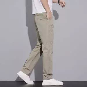 면바지 린넨 남성 바지 9부 슬랙스 선택 가능 스판 오피스룩 통 admr1