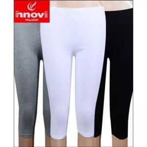 [하프클럽/](이노비아)(889 8부)면스판 8부 레깅스 - 3가지색상