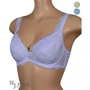 [하프클럽/]스러운 자수레이스 와이어 D컵 풀컵 브라-3가지 색상