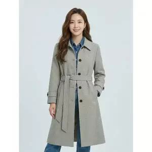 꼼빠니아벨티드 트렌치 코트CS23CH0102225A