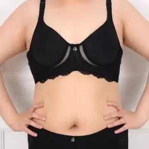 [하프클럽/]성스러운 레이스포인트 와이어 풀컵 D컵 빅사이즈브라