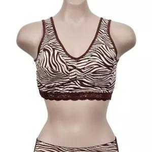 [하프클럽/]지브라 풀컵 노몰드 레이스 A컵 B컵 공용 스포츠 브라