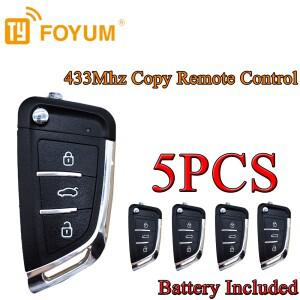 무선 제어 5PSC 복제 원격 고정 코드 자동차 키 대면 학습 송신기 휴대용 복사기 5Pcs
